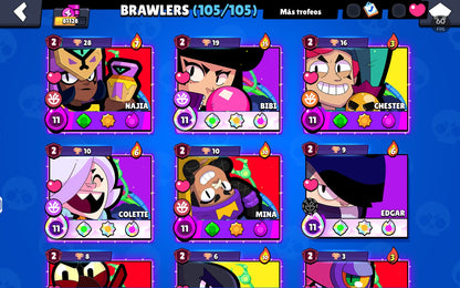 ⚡ Cuenta Brawl Stars