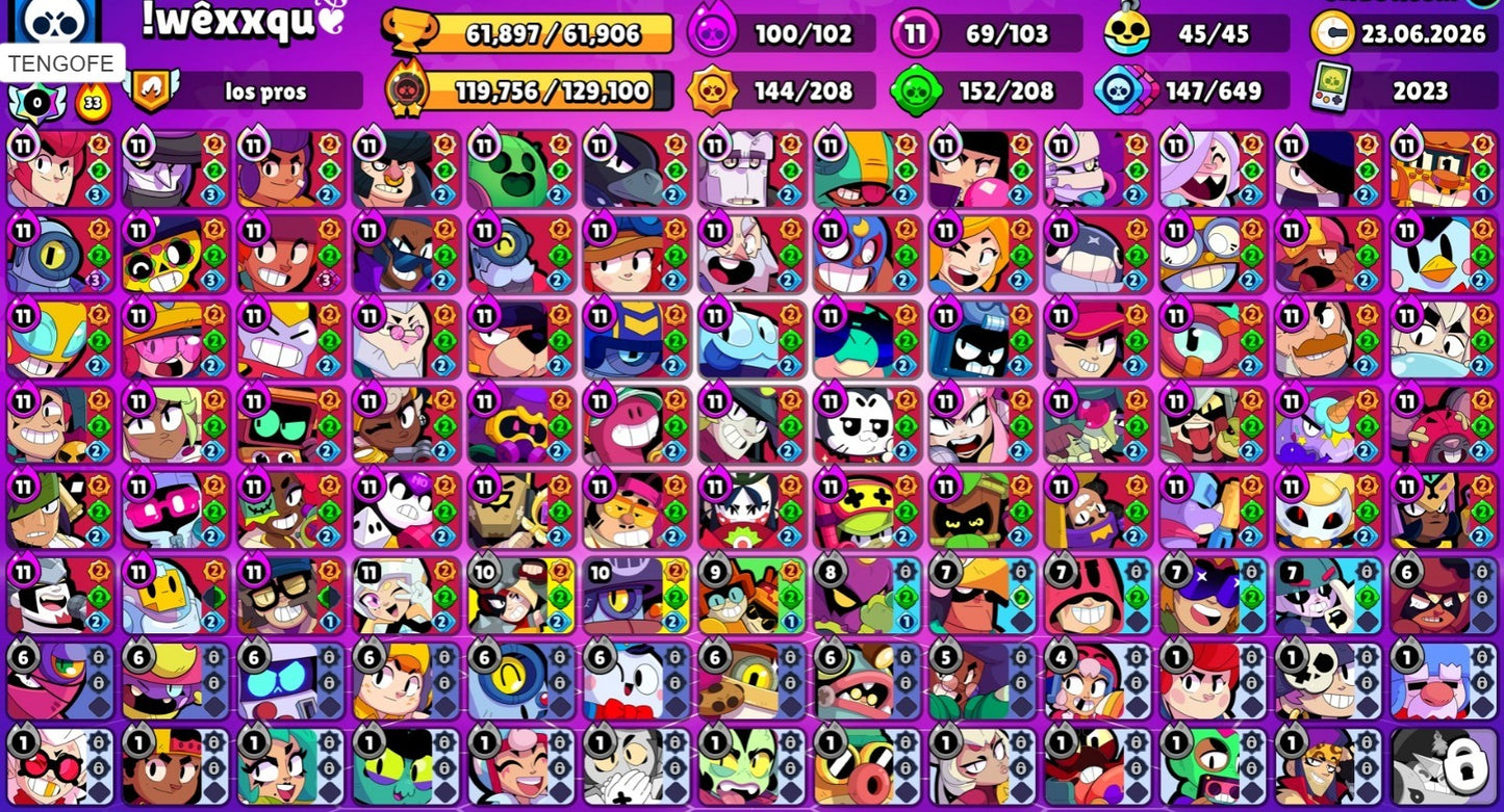 ⚡ Cuenta Brawl Stars