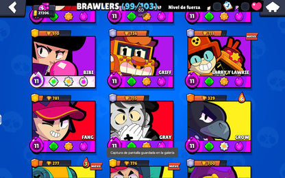 ⚡ Cuenta Brawl Stars