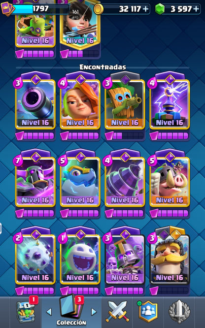 👑 Cuenta Clash Royale