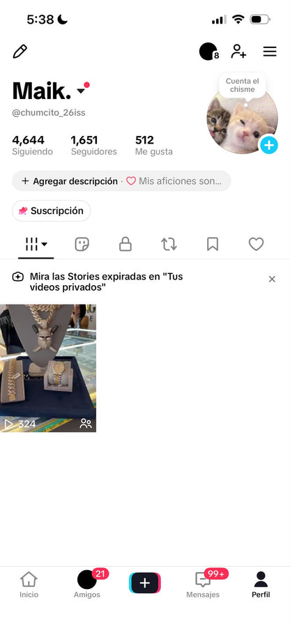 📱 Cuenta TikTok