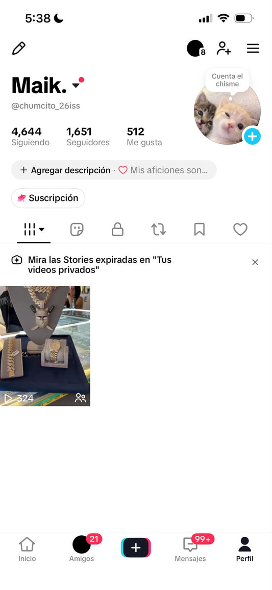 📱 Cuenta TikTok