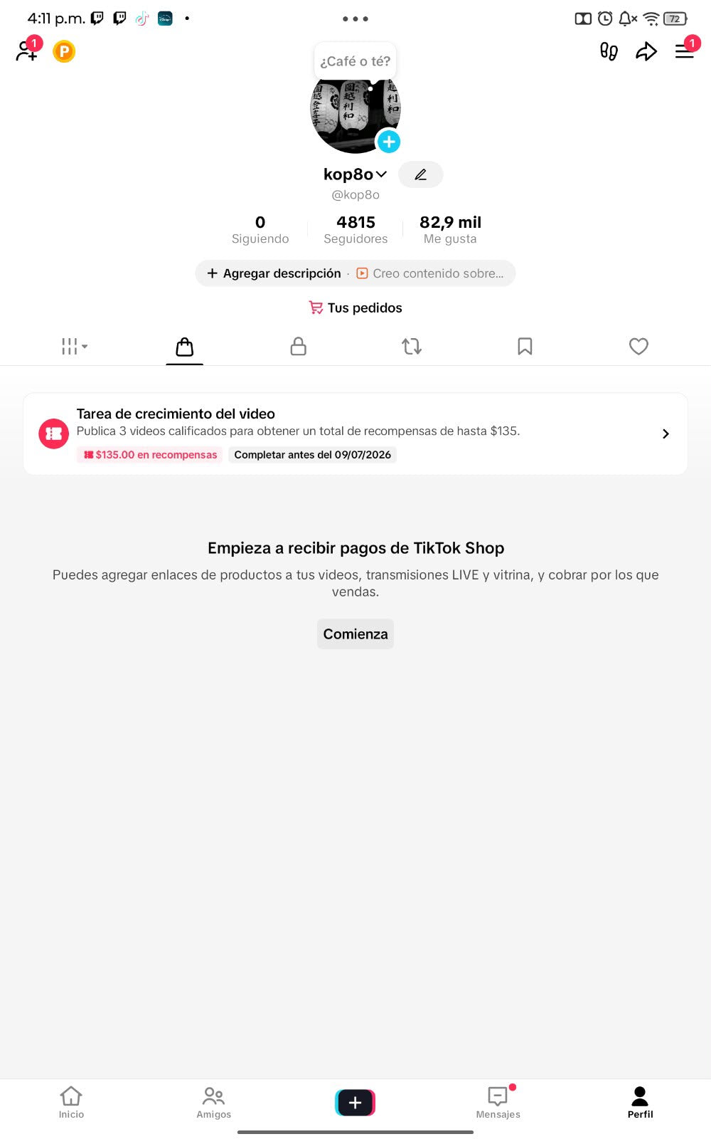 📱 Cuenta TikTok