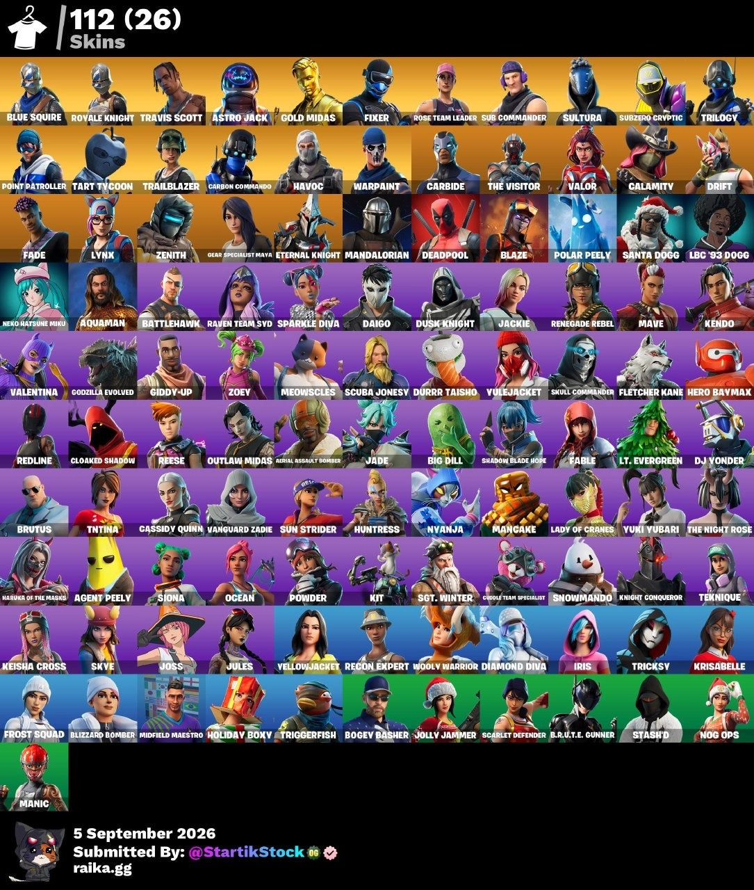 🎮 Cuenta Fortnite