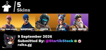 🎮 Cuenta Fortnite