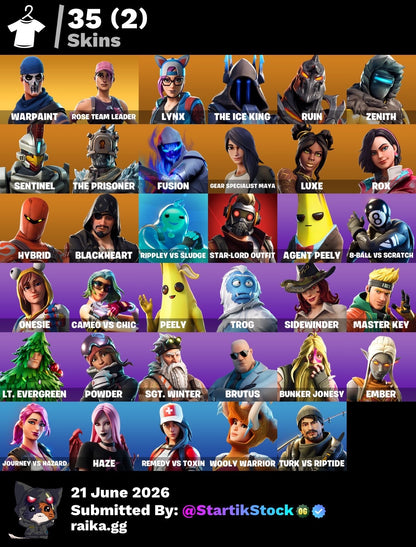🎮 Cuenta Fortnite