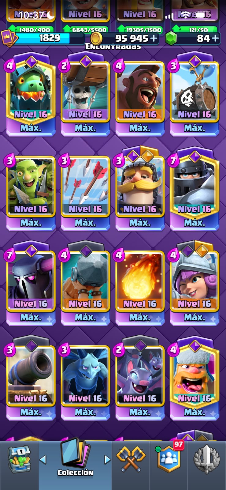 👑 Cuenta Clash Royale