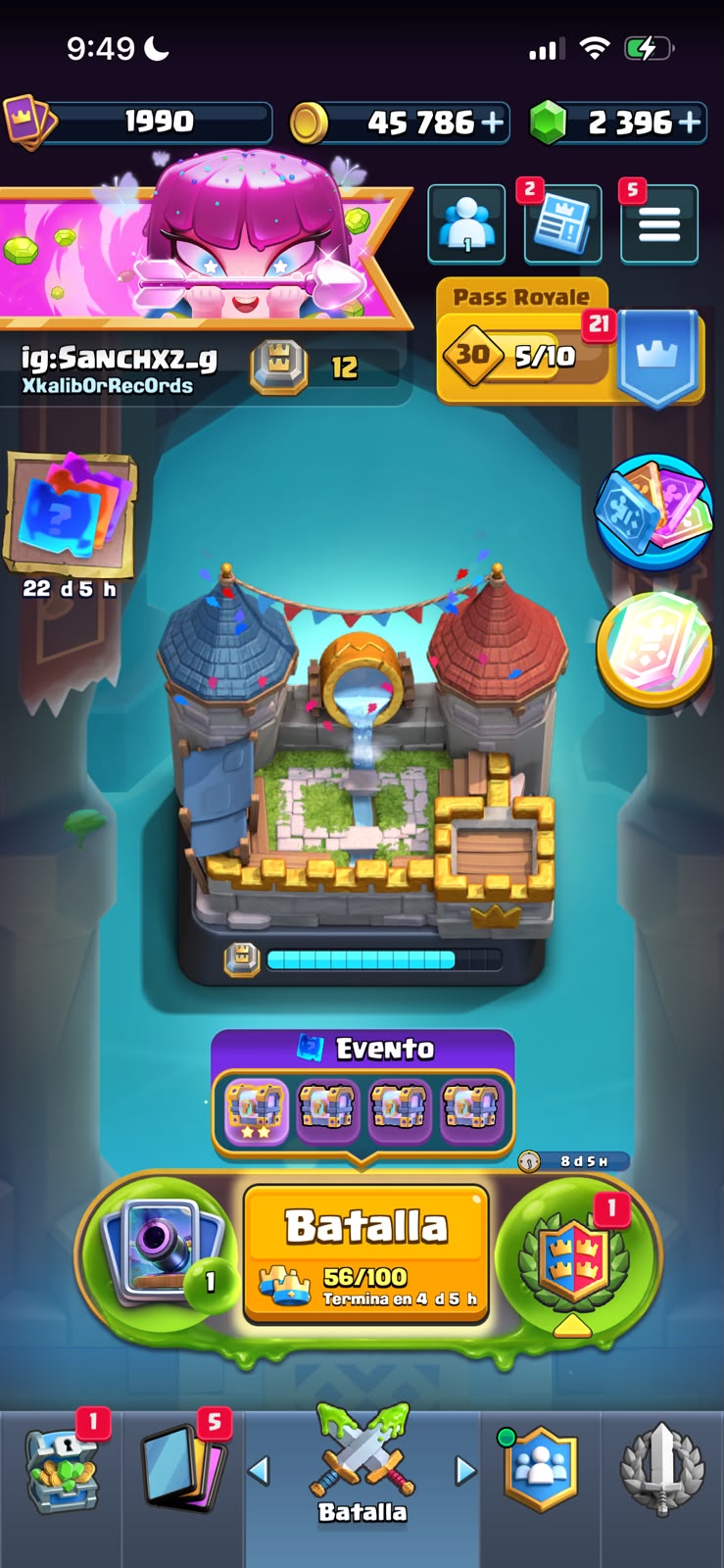 👑 Cuenta Clash Royale