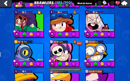 ⚡ Cuenta Brawl Stars