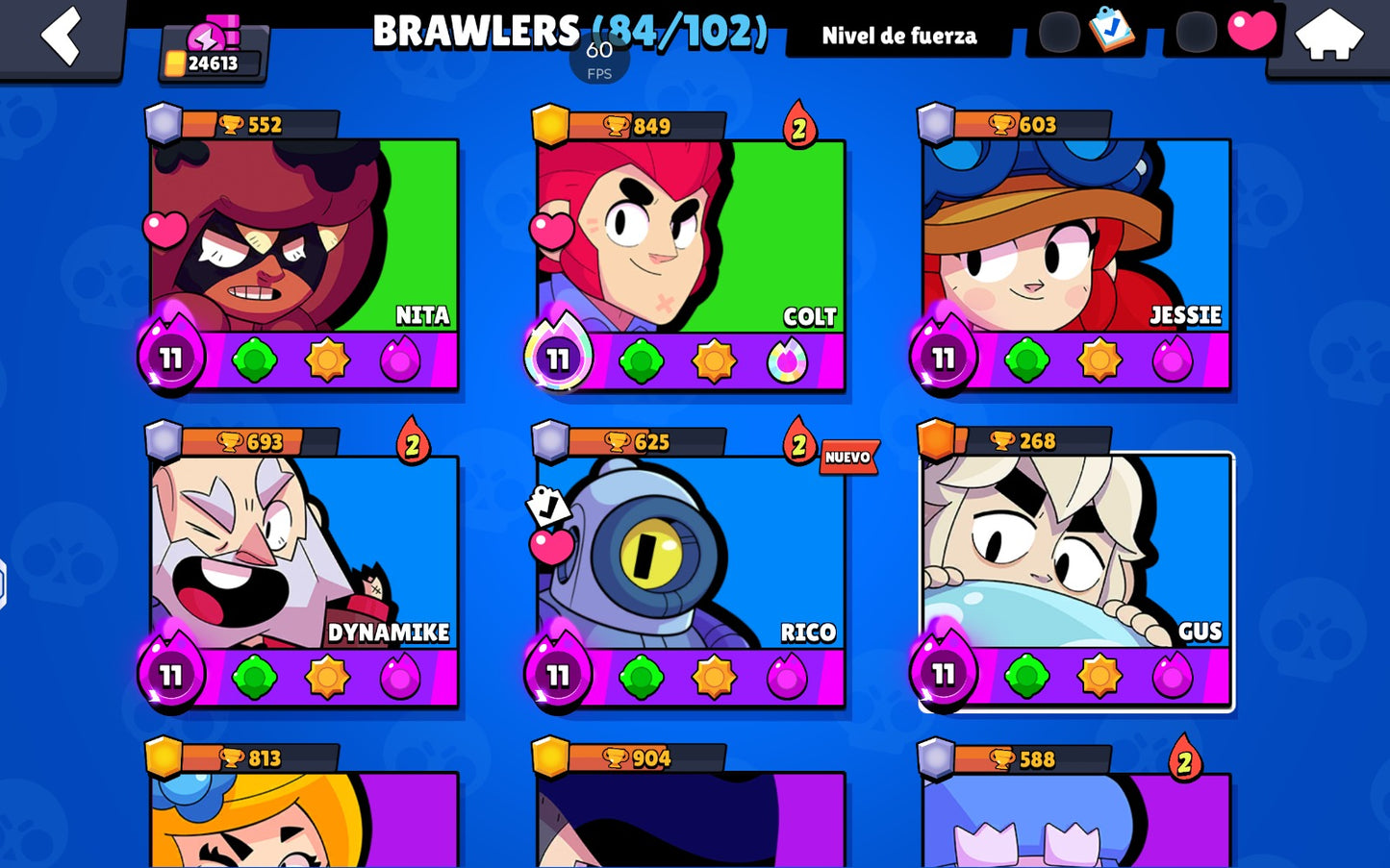 ⚡ Cuenta Brawl Stars