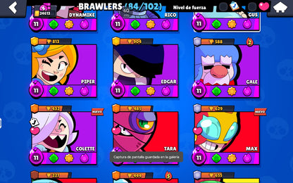 ⚡ Cuenta Brawl Stars