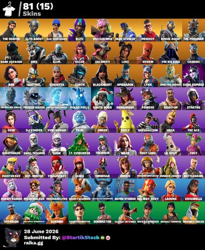 🎮 Cuenta Fortnite