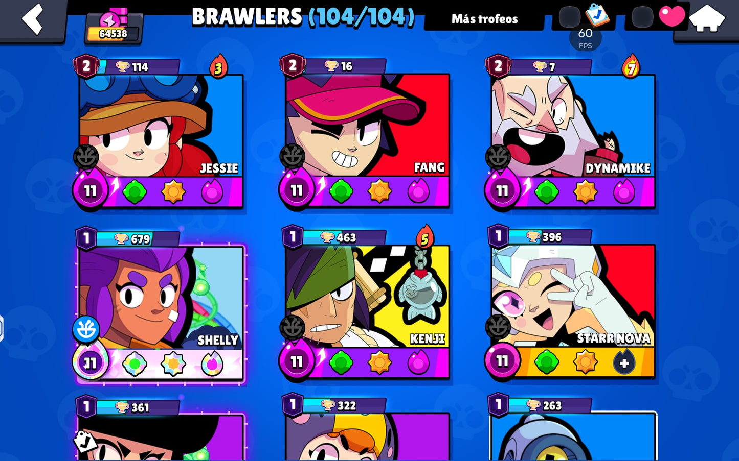 ⚡ Cuenta Brawl Stars
