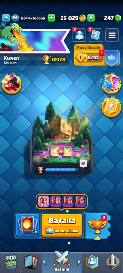 👑 Cuenta Clash Royale
