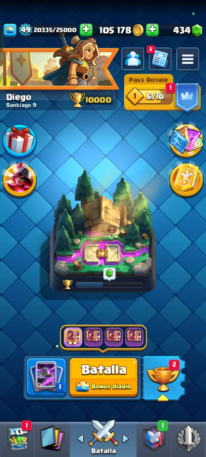 👑 Cuenta Clash Royale