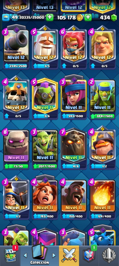 👑 Cuenta Clash Royale