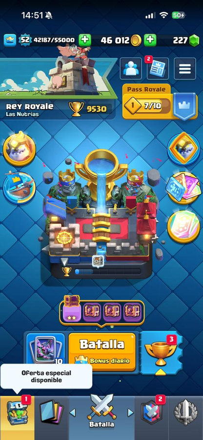 👑 Cuenta Clash Royale