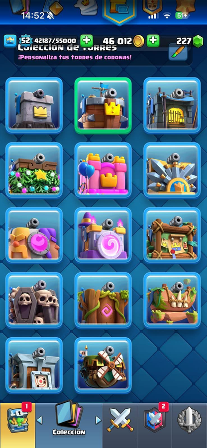 👑 Cuenta Clash Royale