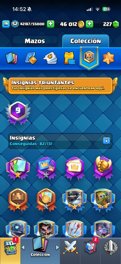👑 Cuenta Clash Royale