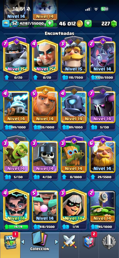 👑 Cuenta Clash Royale