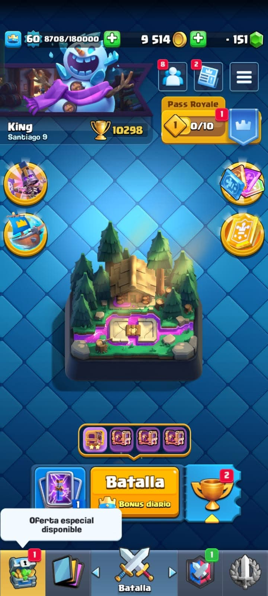 👑 Cuenta Clash Royale