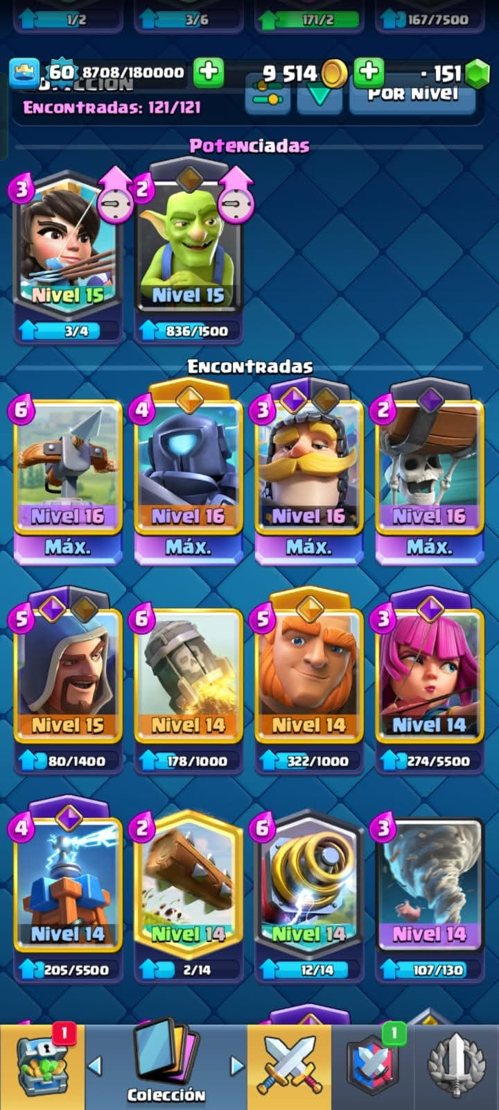 👑 Cuenta Clash Royale