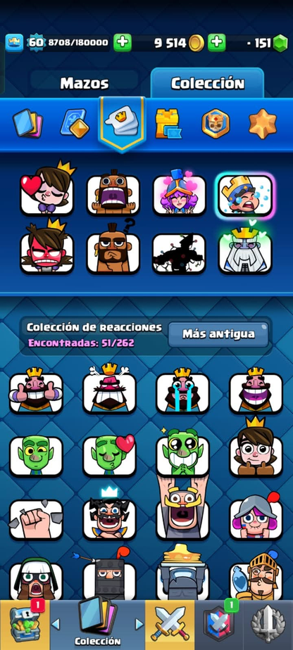 👑 Cuenta Clash Royale