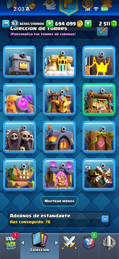 👑 Cuenta Clash Royale