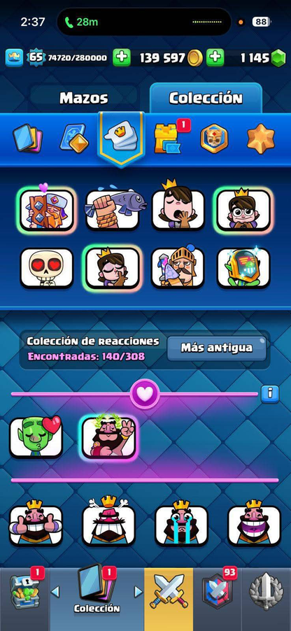 👑 Cuenta Clash Royale