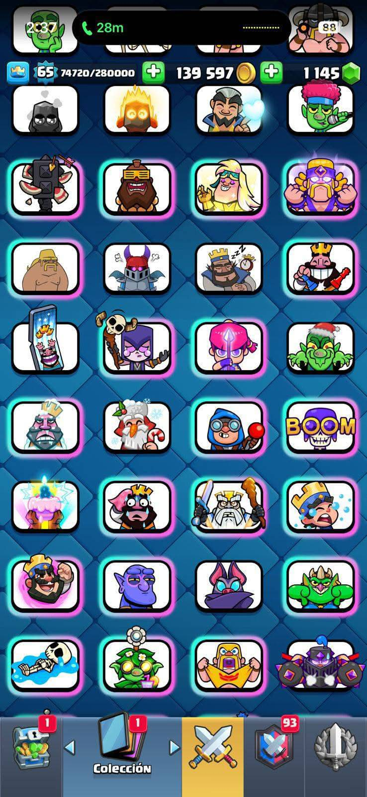 👑 Cuenta Clash Royale