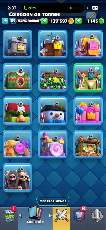 👑 Cuenta Clash Royale