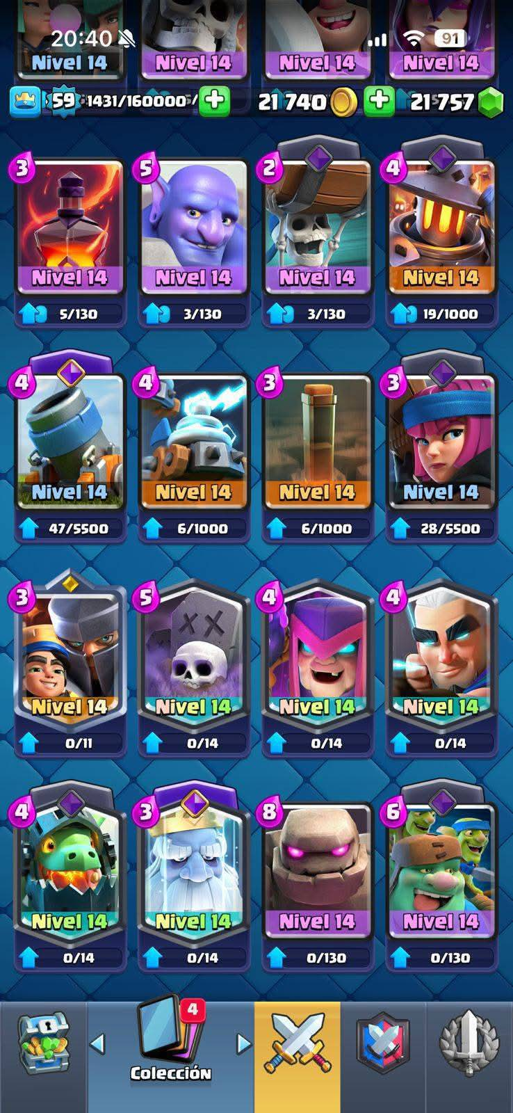 👑 Cuenta Clash Royale