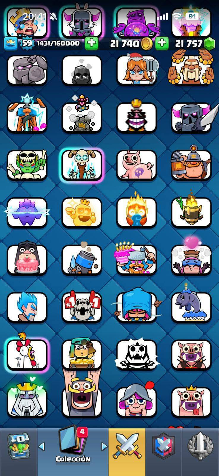 👑 Cuenta Clash Royale