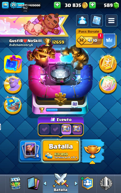 👑 Cuenta Clash Royale