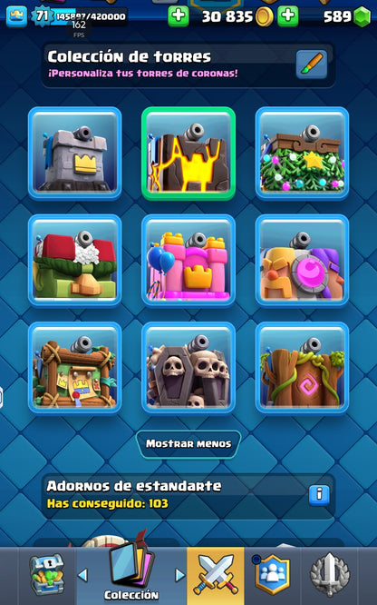 👑 Cuenta Clash Royale