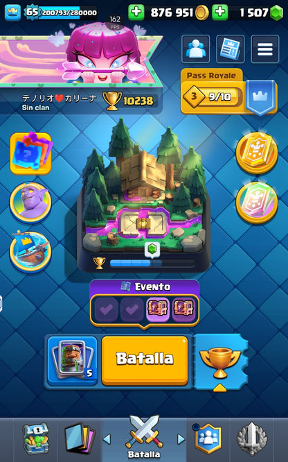 👑 Cuenta Clash Royale