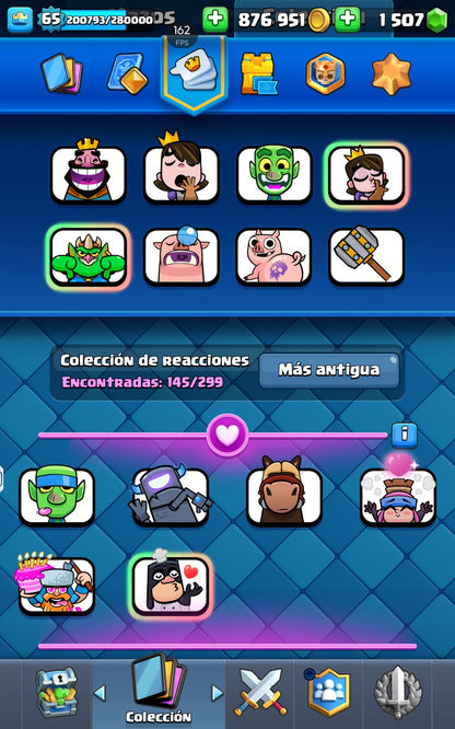 👑 Cuenta Clash Royale