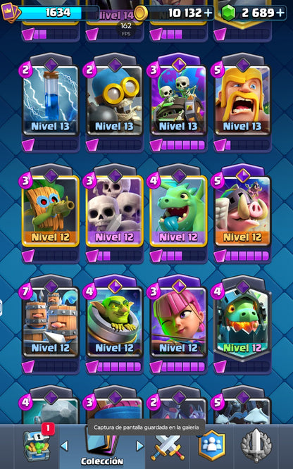 👑 Cuenta Clash Royale