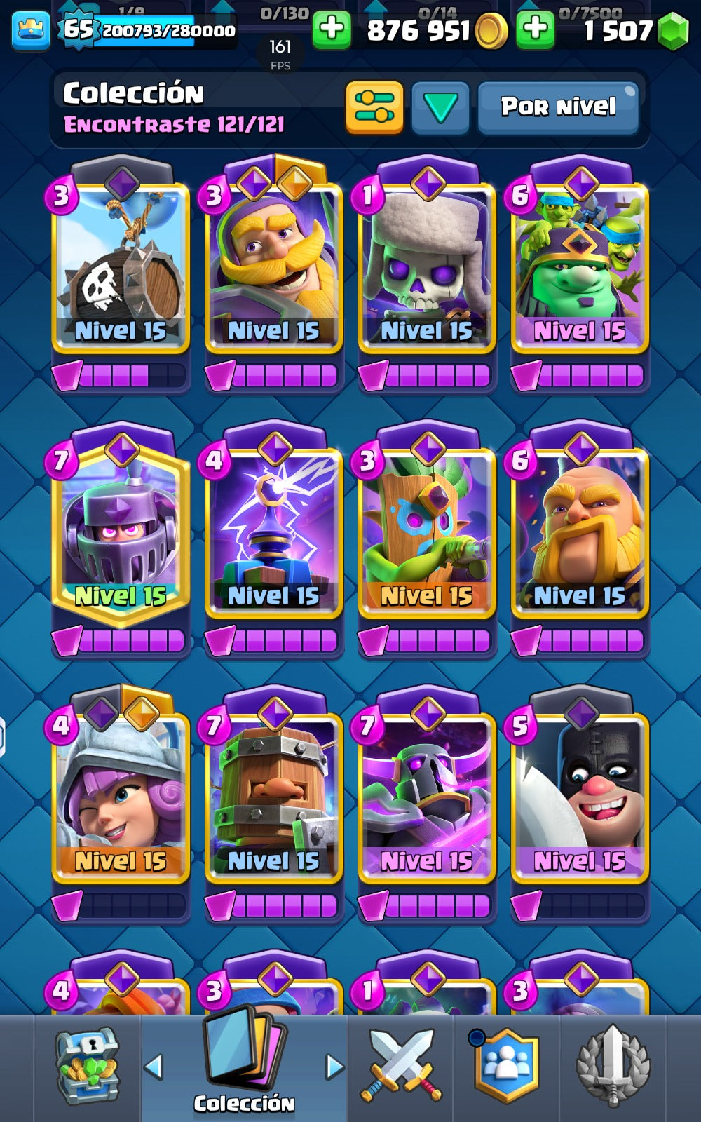 👑 Cuenta Clash Royale