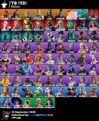 🎮 Cuenta Fortnite