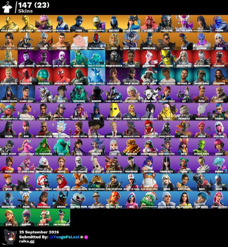🎮 Cuenta Fortnite