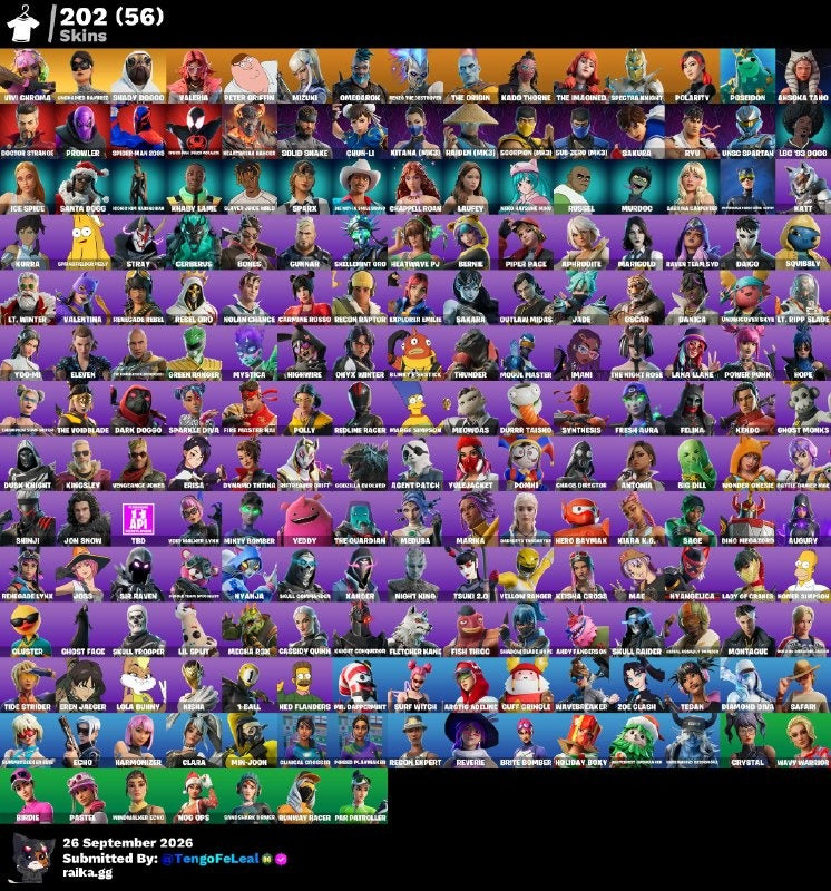 🎮 Cuenta Fortnite