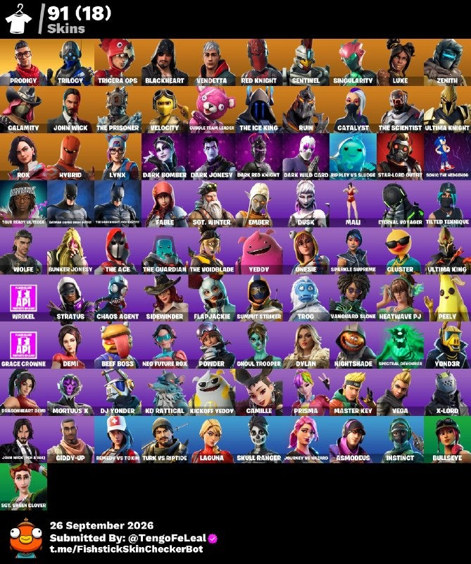 🎮 Cuenta Fortnite