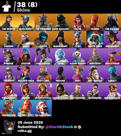 🎮 Cuenta Fortnite