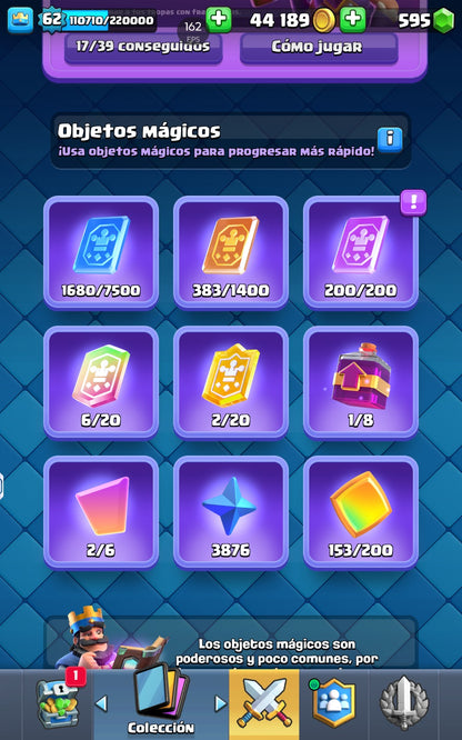 👑 Cuenta Clash Royale