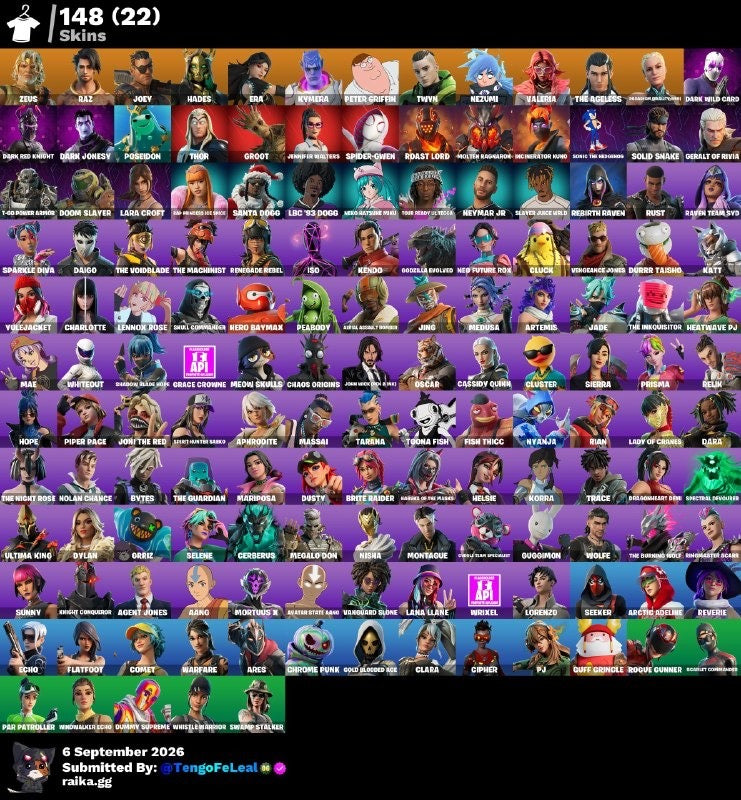 🎮 Cuenta Fortnite