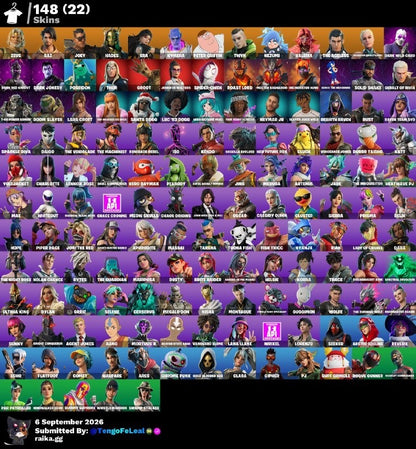 🎮 Cuenta Fortnite