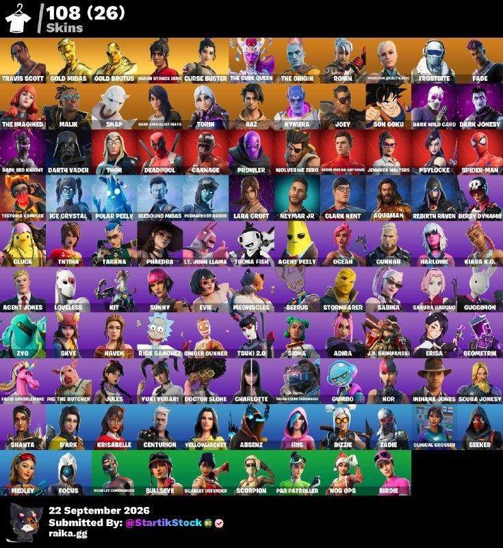 🎮 Cuenta Fortnite