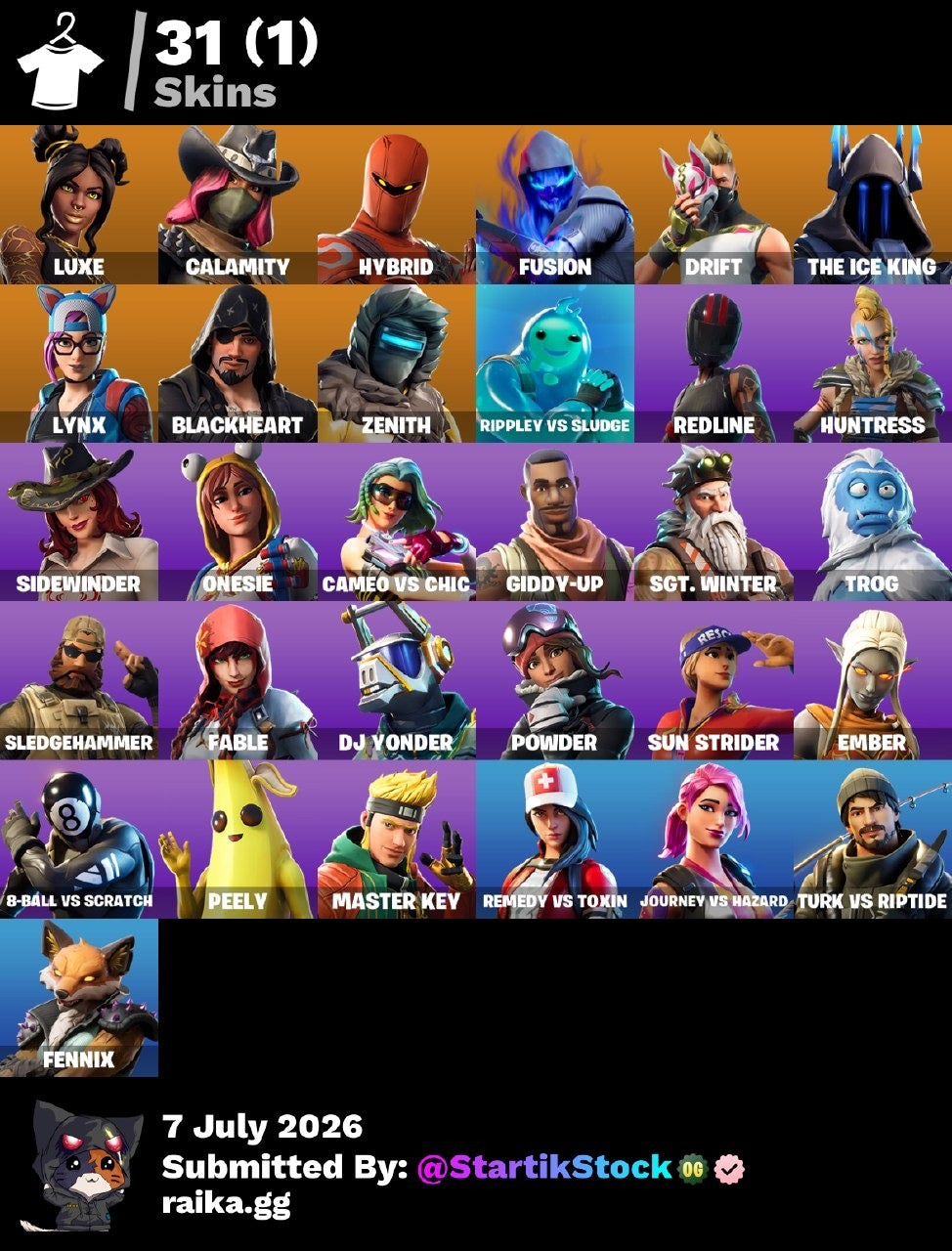🎮 Cuenta Fortnite