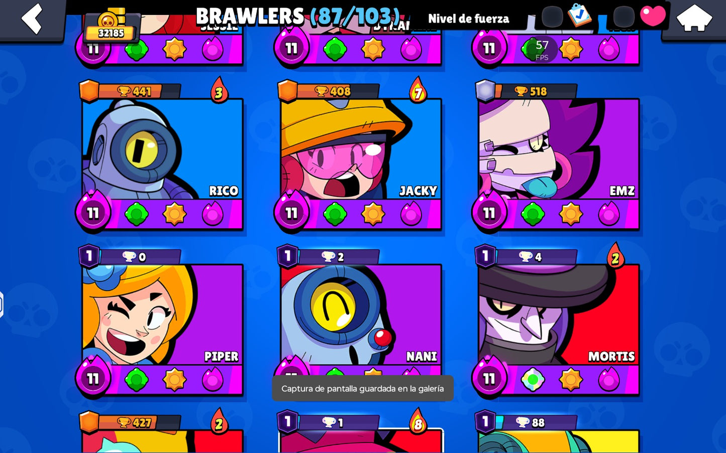 ⚡ Cuenta Brawl Stars